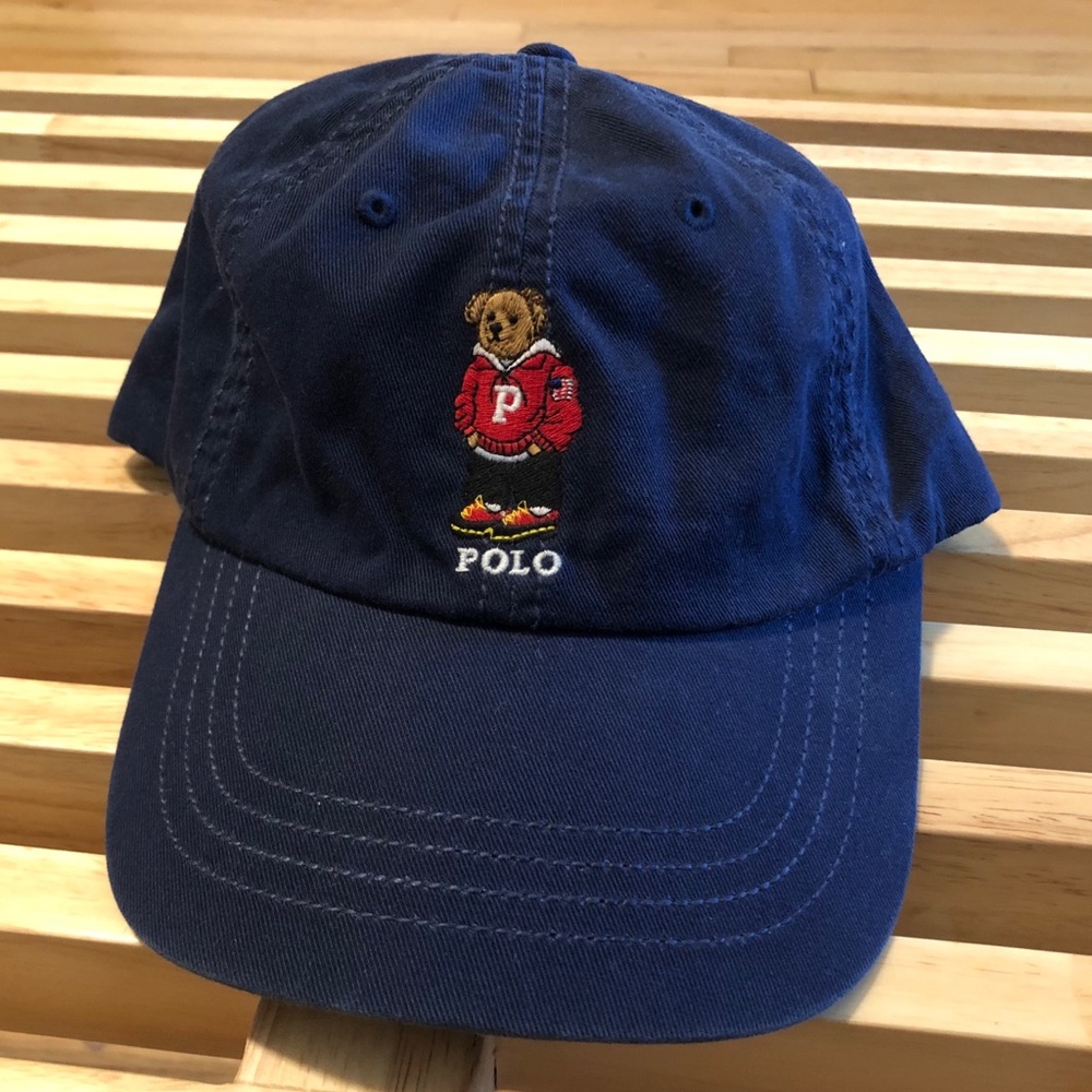 Vintage Polo Ralph Lauren Bear Hat